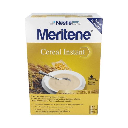 MERITENE CEREAL 8 CEREALES CON MIEL  300 G 2 BOLSAS