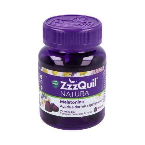 ZZZQUIL NATURA  MELATONINA 30 GOMINOLAS