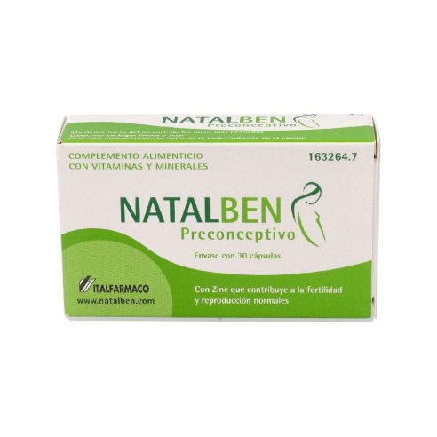 NATALBEN PRECONCEPTIVO  30 CAPS