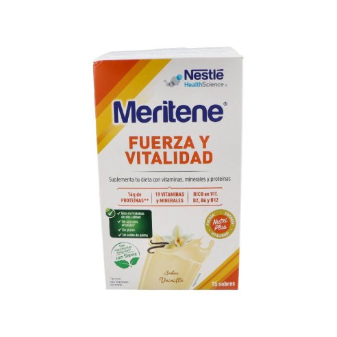 MERITENE 15X30G VAINILLA