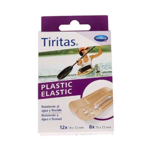 TIRITAS PLASTIC APOSITO ADHESIVO ELASTIC SURTIDO 20 UNIDADES