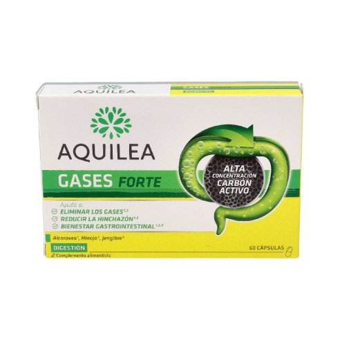 AQUILEA GASES FORTE  60 CAPSULAS