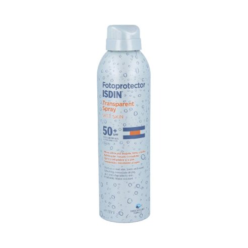 FOTOPROTECTOR ISDIN SPF-50 SPRAY WET SKIN TRANSP 200