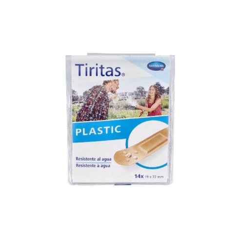 TIRITAS PLASTIC APOSITO ADHESIVO 19 X 72 14 U