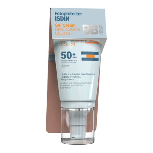 FOTOPROTECTOR ISDIN GEL CREAM DRY TOUCH COLOR 50 ML