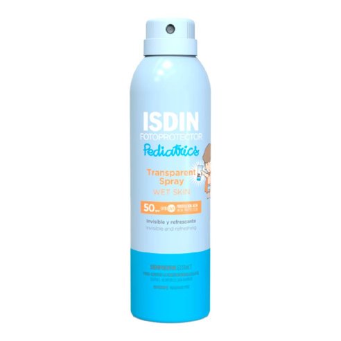 FOTOPROTECTOR  ISDIN PEDIATRICO WET SKIN SPRAY SPF 50 250ML