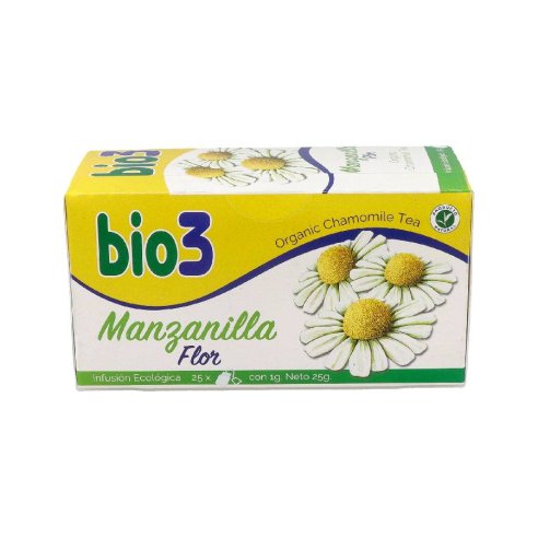 BIE3 MANZANILLA ECOLOGICA  1.5 G 25 FILTROS