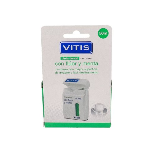 CINTA DENTAL VITIS C/ FLUOR Y MENTA