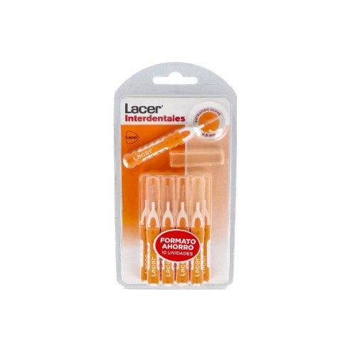 CEPILLO INTERDENTAL LACER EXTRAFINO SUAVE RECTO 10 U